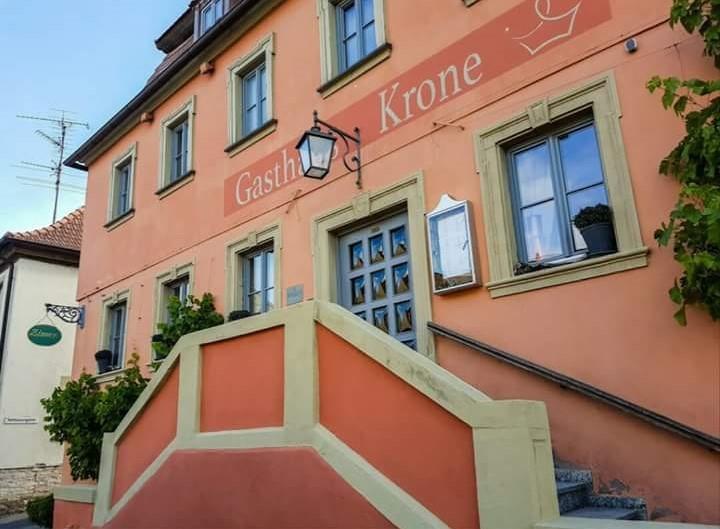 Gasthaus Krone Wiesentheid Exterior foto